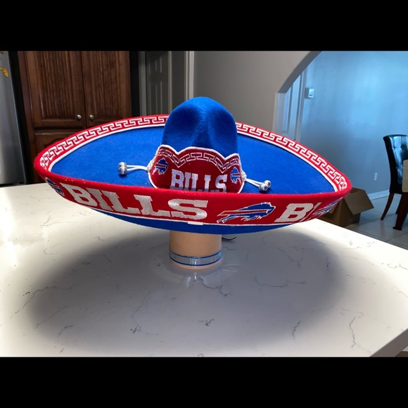 Custom Made Buffalo Bills Mariachi Sombrero - Picture 6 of 6